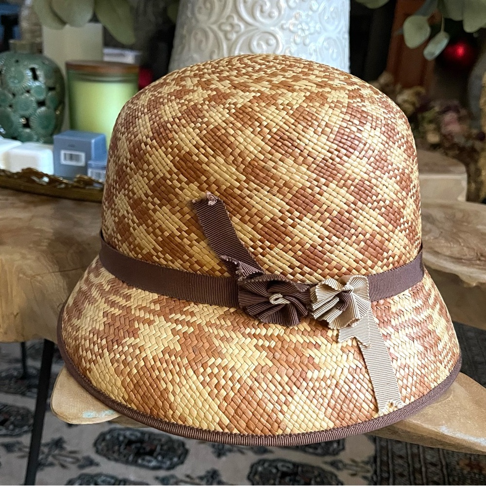 Louise Green pattern print sun hat.